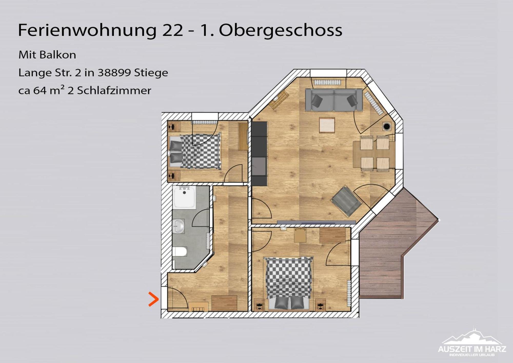 Auszeit-Im-Harz Haus 5 Wohnung 22 Stiege Exterior foto